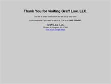 Tablet Screenshot of grafflawllc.com